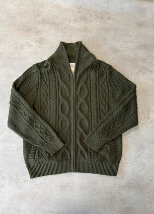 Gilet zippé torsadé L.L.Bean vert vintage, marke: L.L. Bean, zustand: Neu, größe: L, 50,00 €, 53,20 € inklusive Vinted-Käuferschutz