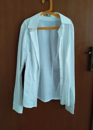 Camisa blanca, marque: Pull & Bear, état: Neuf sans étiquette, taille: S / 36 / 8, 4,00 €, 4,90 € Protection acheteurs incluse