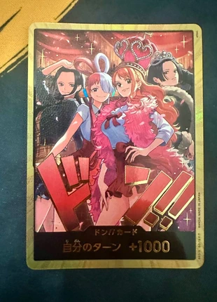 Carte one piece TCG eb03 don gold special set nami robin boa Hancock uta, marke: OnePiece, zustand: Neu, mit Etikett, 85,00 €, 89,95 € inklusive Vinted-Käuferschutz