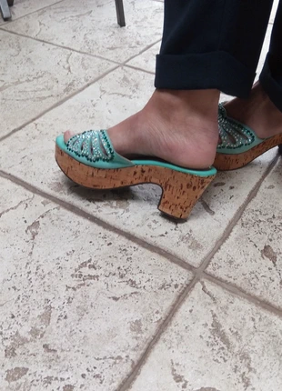 Superbes sabots Voglia d'Estate 39, brand: Voglia d'Estate, condition: Good, size: 39, €7.00, €8.05 includes Buyer Protection