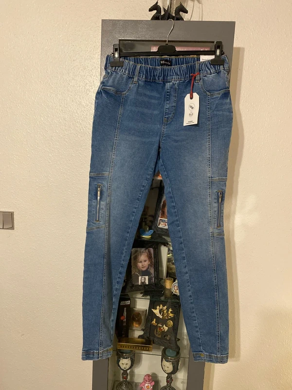 superbe jean skinny leg super stretch M&S mode taille 42 neuf