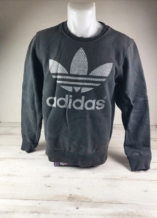 Sweat-shirt Adidas vintage Originals noir , col rond en coton 100% - Taille S, brand: adidas, condition: Very good, size: S, €20.00, €21.70 includes Buyer Protection
