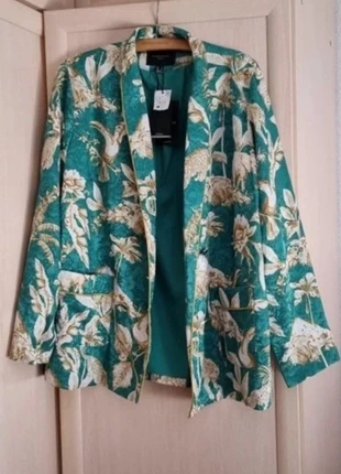 🌴 Tropical Print Blazer - NEW with tags - Size M, marque: Cortefiel, état: Neuf avec étiquette, taille: M / 38 / 10, 19,99 €, 21,69 € Protection acheteurs incluse