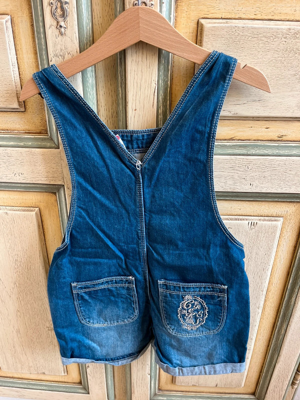 Salopette short jean 2