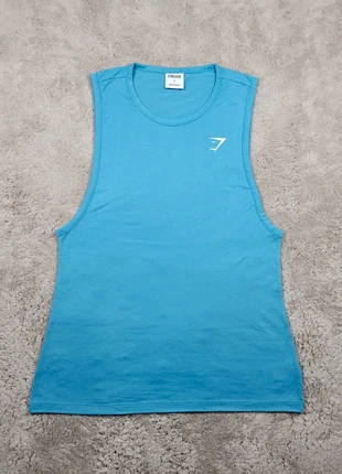 Débardeur de sport Gymshark Bleu - Taille S, marque: Gymshark, état: Neuf sans étiquette, taille: S, 15,00 €, 16,45 € Protection acheteurs incluse