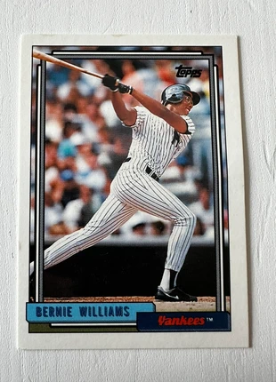1992 Topps - Bernie Williams #374 - New York Yankees Baseball Card, brand: Topps, condizioni: Ottime, €2.99, €3.84 include la Protezione acquisti
