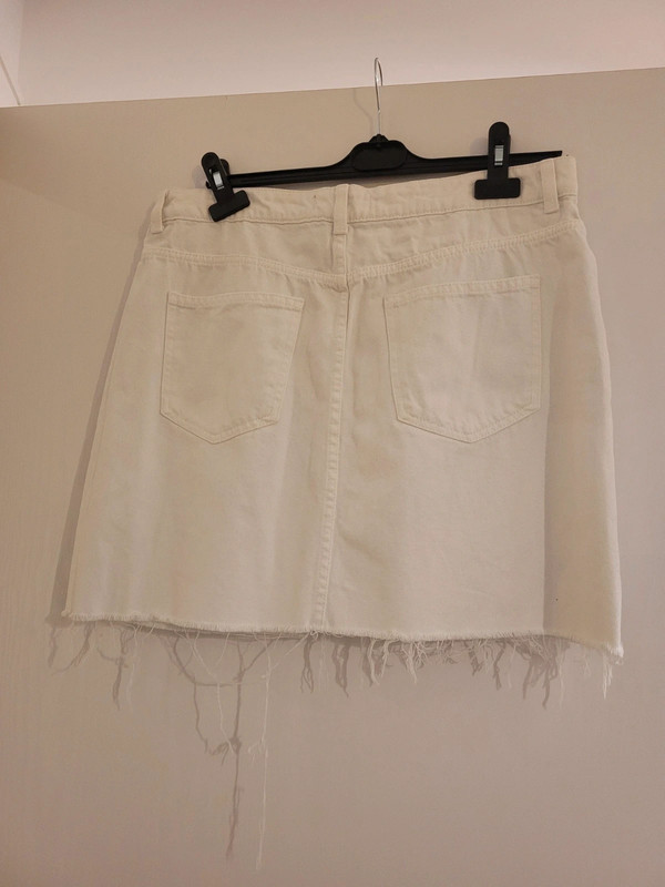 White denim sale skirt primark