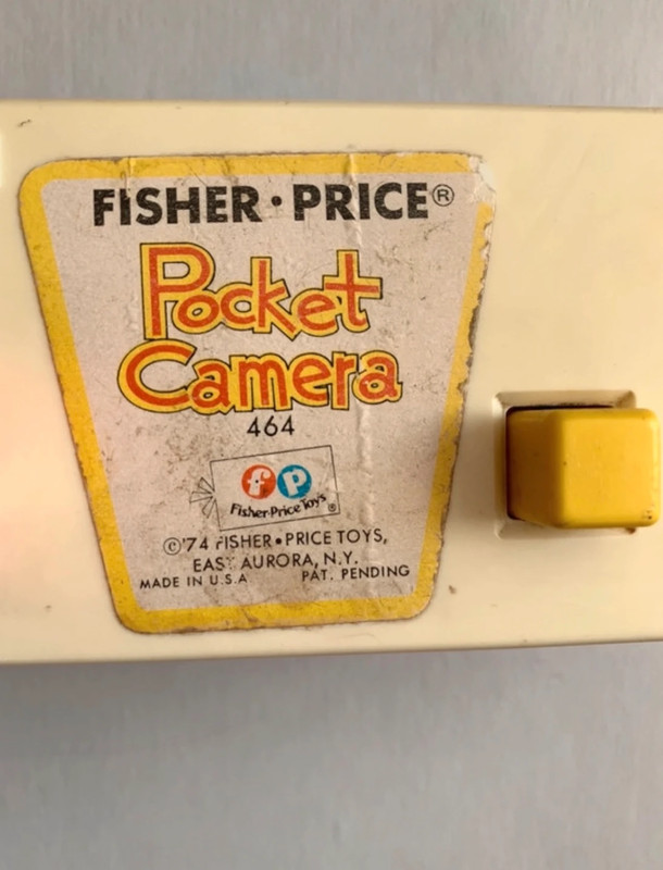 Vintage Fisher Price toy camera retro 1974 trip to the zoo 3