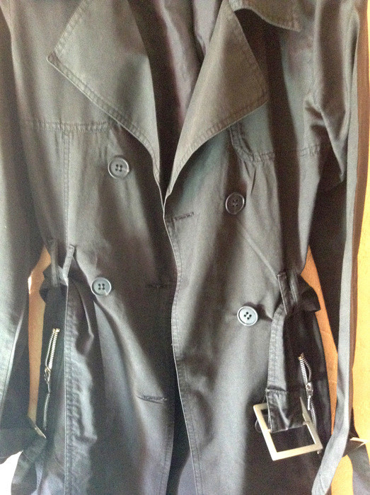 Trench coat  veste Noir Xanaka 3