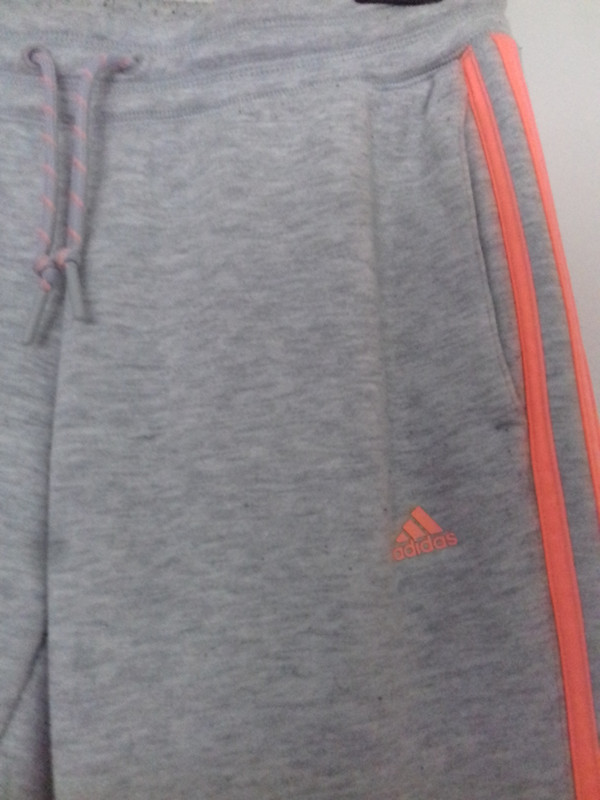 Jogging adidas on sale gris orange