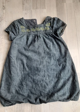 Robe en jean 12 mois grain de blé, brand: Grain de Blé, condizioni: Buone, taglia: 9-12 mesi / 74 cm, €1.10, €1.86 include la Protezione acquisti