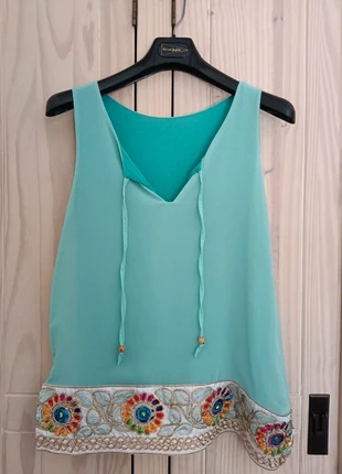 Camisa verano estilo boho, marca: Local, estado: Nuevo sin etiquetas, tamaño: M / 38 / 10, 11,00 €, 12,25 € Protección al comprador incluida