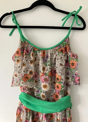 True vintage 1970s floral summer dress, brand: pret dam, condition: Very good, size: M / 10, £45.00, £47.95 includes Buyer Protection