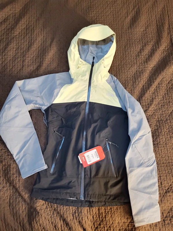 North face stratos jacket women's grey on sale