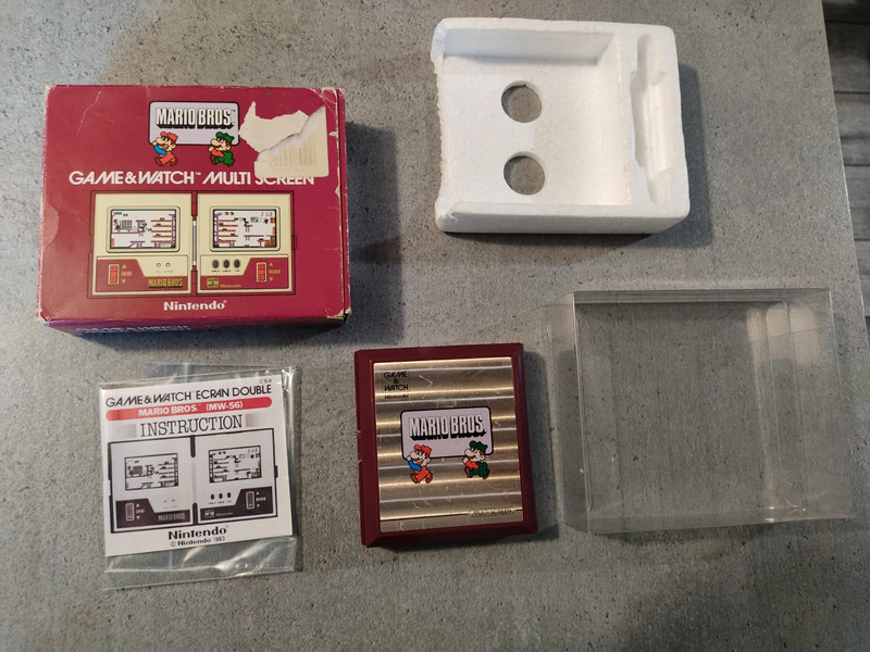 game and watch / mario bros / complet / 1983 1