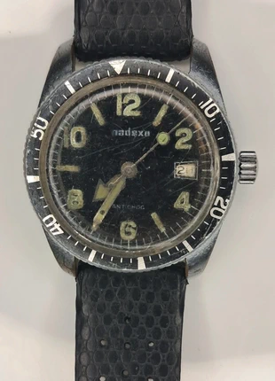 Nadexo Antichoc Vintage Diving Watch Waterproof Mechanical Movement, marque: nadexo, état: Satisfaisant, taille: 30–38 mm, 25,00 €, 26,95 € Protection acheteurs (Pro) incluse