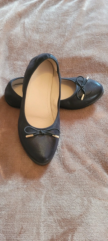 Jenny Fairy black ballerina shoes
