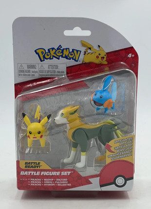 Pokémon figurine Battle Figure Set Pikachu + Gobou + Fulgudog