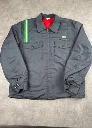 Veste rembourrée harington grise workwear vintage taille L homme made in USA - JAC0700, brand: WORKWEAR, condizioni: Ottime, taglia: L, €21.99, €23.79 include la Protezione acquisti Pro