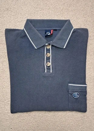 Polo QuikSilver S Bleu Marine Vintage Retro Old Money Y2k, marca: Quiksilver, estado: Muy bueno, tamaño: S, 20,00 €, 21,70 € Protección al comprador Pro incluida