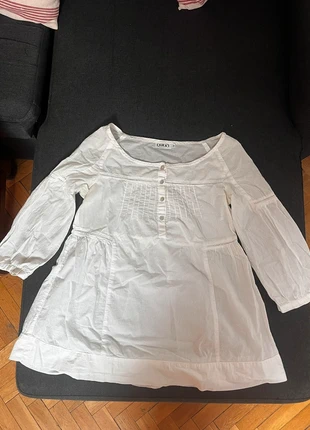 Blouse élégante manches 3/4 – Boutons nacrés, marca: Kira, estado: Bueno, tamaño: S / 36 / 8, 10,00 €, 11,20 € Protección al comprador incluida