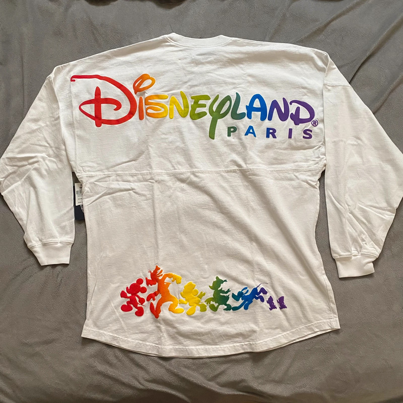 New Pride Spirit Jersey Disneyland Paris Size S (new with tag)