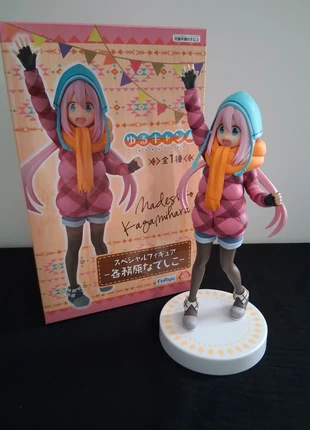 Figurine Nadeshiko Kagamihara YuruCamp, brand: FuRyu, condition: Very good, size: Preemie, up to 44cm, €14.00, €15.40 includes Buyer Protection