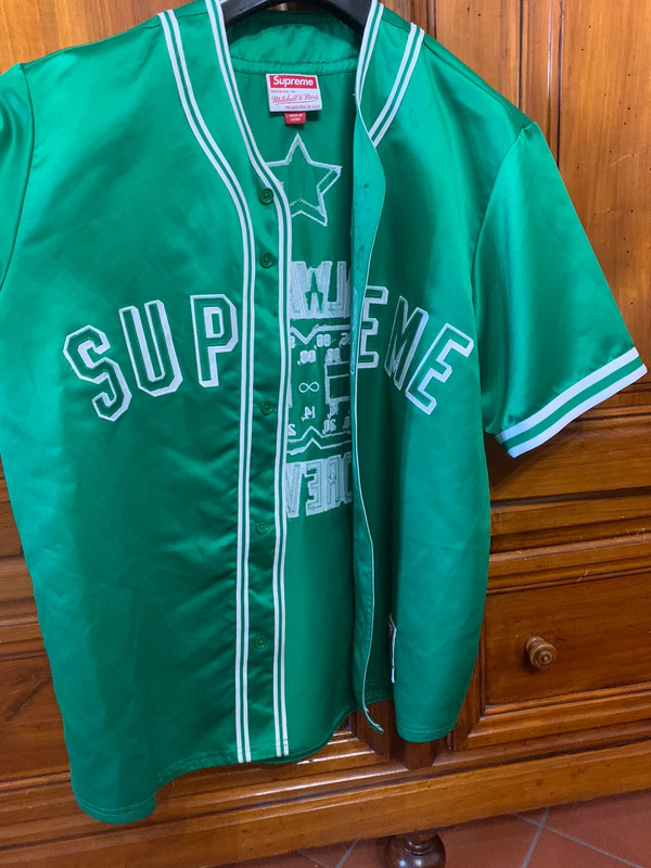 Supreme Mitchell e Ness Baseball Jersey