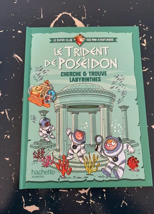 🌺 Livre Le trident de poseidon cherche & trouve labyrinthes très bon état 🌺, condizioni: Ottime, €1.00, €1.75 include la Protezione acquisti