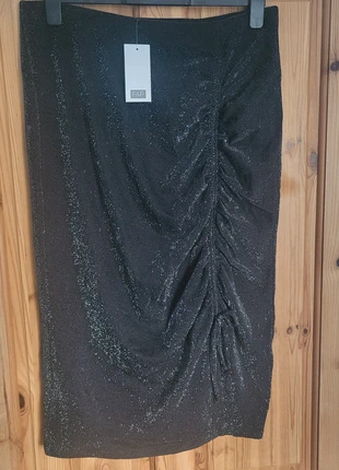 F&F black sparkly glitter pencil stretchy bodycon midi skirt, size 16, fab for Christmas, brand: F&F, condition: New with tags, size: XXL / 16, £7.00, £8.05 includes Buyer Protection