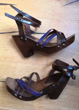 Sandales compensées type sabots – La Redoute – Taille 36 – Neuf sans étiquette, marque: La Redoute, état: Neuf sans étiquette, taille: 36, 18,00 €, 19,60 € Protection acheteurs incluse