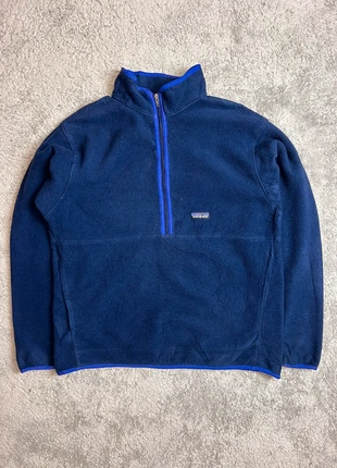 Veste Polaire Patagonia Synchilla À Boutons Mauve / Bleu Marine Moumoute - Taille L, brand: Patagonia, condition: Very good, size: L, €69.00, €73.15 includes Buyer Protection