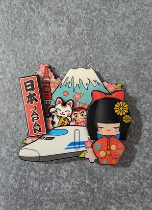 Calamita frigo Giappone simboli, marca: Collezione, estado: Nuevo sin etiquetas, 4,50 €, 5,43 € Protección al comprador incluida