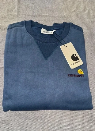 Sweat carhartt L bleu, marque: Carhartt, état: Neuf avec étiquette, taille: L, 55,00 €, 58,45 € Protection acheteurs (Pro) incluse