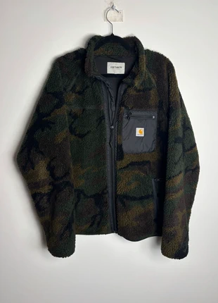 Veste polaire Carhartt WIP “Prentis Liner” camouflage (L), merk: Carhartt, staat: Heel goed, maat: L, € 95,00, € 100,45 inclusief Kopersbescherming