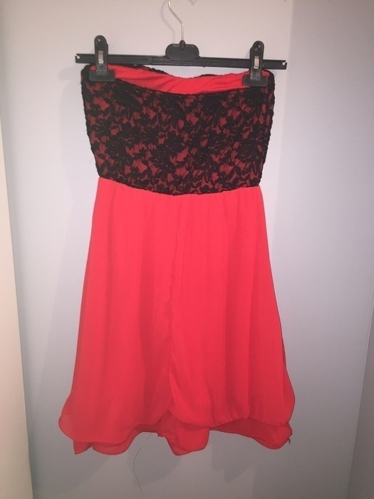 robe rouge bustier 2