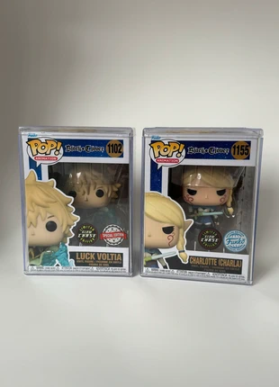 Lot Funko pop Chase Black Clover Charlotte (Charla) 1155 et Luck Voltia 1102, marque: Funko Pop, état: Neuf avec étiquette, taille: Prématuré, jusqu'à 44cm, 100,00 €, 105,70 € Protection acheteurs incluse