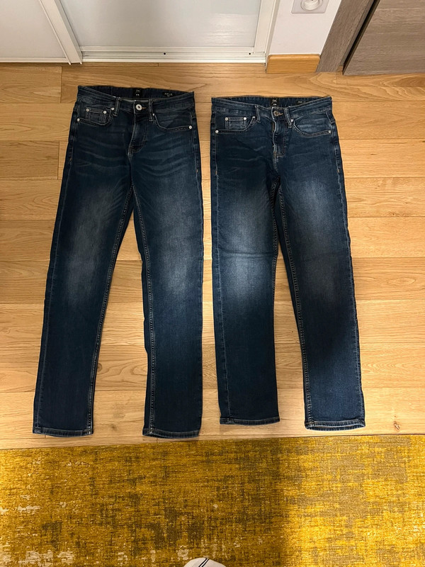 3 jeans coupe droite slim 1