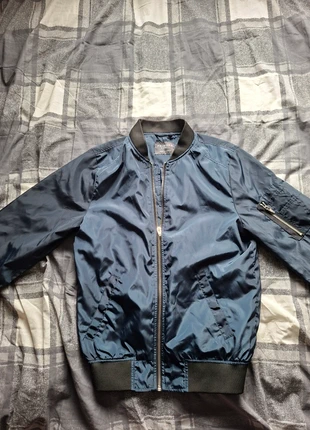 Navy Primark Bomber Jacket, brand: Primark, condition: Very good, size: XS, €3.00, €3.85 includes Buyer Protection