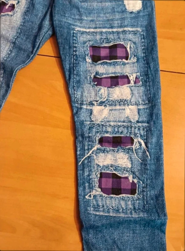 Legging shein 9 ans bon état thème halloween - photo numéro 2