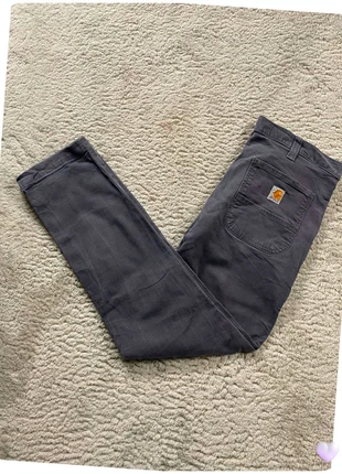 Jean Carhartt Homme straight fit coupe droite gris logo brodé / Taille S - 49, marke: Carhartt, zustand: Sehr gut, größe: S, 21,00 €, 22,75 € inklusive Vinted-Käuferschutz