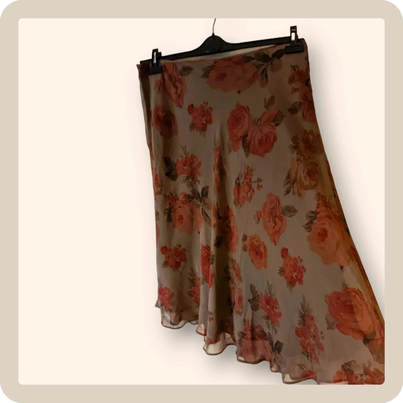 #Gonna seta #46IT #42EU #Blunauta #silk #skirt 3