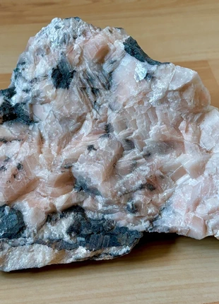 Grote Roze/witte calciet met galeniet cluster, marca: Mineralogie, estado: Nuevo sin etiquetas, 24,95 €, 26,90 € Protección al comprador incluida