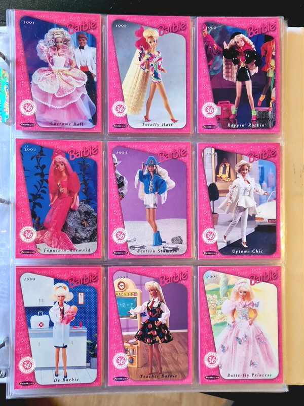 Classeur Barbie collector cards 36 years of Barbie. | Vinted