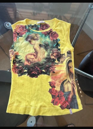 Y2K graphic print vest top deadstock, brand: y2k, condition: New without tags, size: M / 10, £18.00, £19.60 includes Buyer Protection