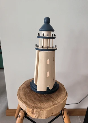 Décoration phare ou Sémaphore déco marine bois blanc et bleu boîte ou porte clés pour entrée, marque: Marine, état: Très bon état, 8,00 €, 9,10 € Protection acheteurs incluse