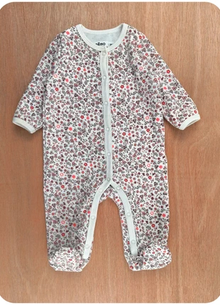 Pyjama grenouillère / épais / 3 mois 60 cm / Gémo, marke: Gémo, zustand: Sehr gut, größe: 1-3 Monate / 56, 2,00 €, 2,80 € beinhaltet Vinted-Käuferschutz Pro