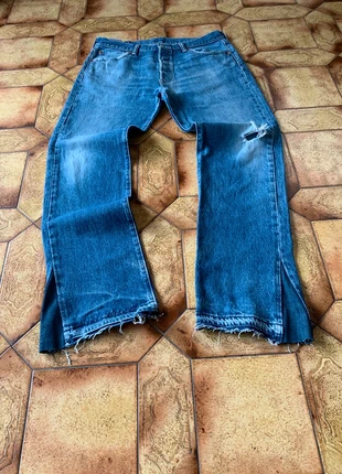 Jeans flared handmade, marke: Reaven, zustand: Sehr gut, größe: W34 | DE 50, 35,00 €, 37,45 € inklusive Vinted-Käuferschutz
