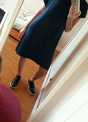 Robe bleu hiver, merk: Etam, staat: Nieuw zonder prijskaartje, maat: M / 38 / 10, € 6,00, € 7,00 inclusief Kopersbescherming