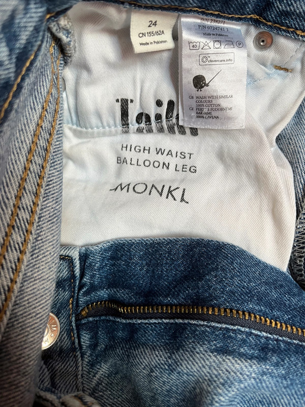 Monki Take High Waist Balloon Leg Jeans Vinted